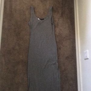 Forever 21 gray maxi dress NWT Size small